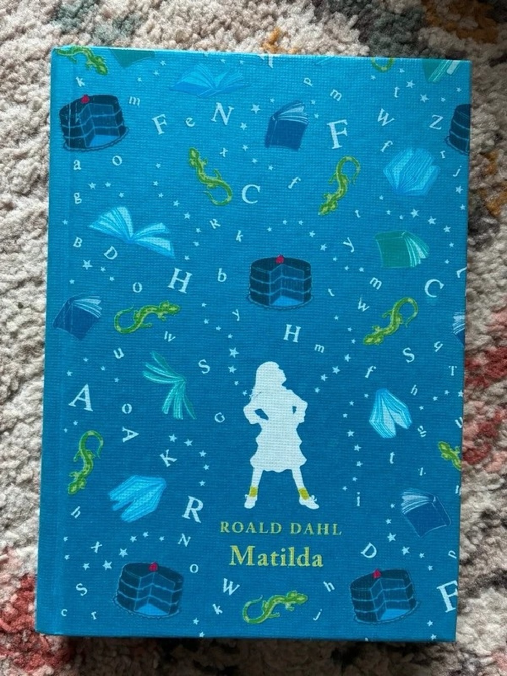 Roald Dahl Matilda Decorative Coffee Table Book - Blue